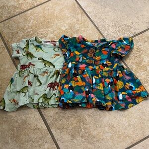 Push Peanut Peplum Top Set - Baby